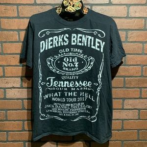 Dierks Bentley what the hell world tour shirt L